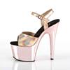 Pleaser - ADORE709HGCH KnöchelriemenSandale, Poledance Schuhe - Pole dance schuhe - Rosa Product image